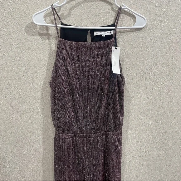 Shimmering Pink and Black Jumpsuit by Cupcakes and Cashmere - Picture 8 of 10